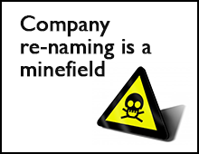 Company renaming