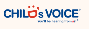 Child's voice logo and tagline